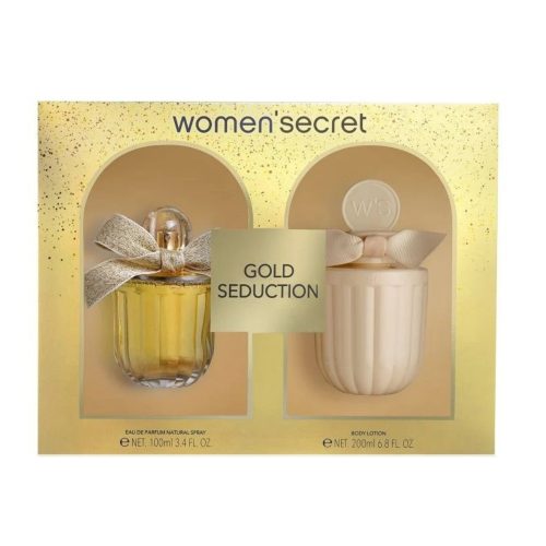 WOMEN'S SECRET GOLD SEDUCTION SET